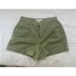 Casual Cotton Shorts -- seaspray, sz 8, 4"